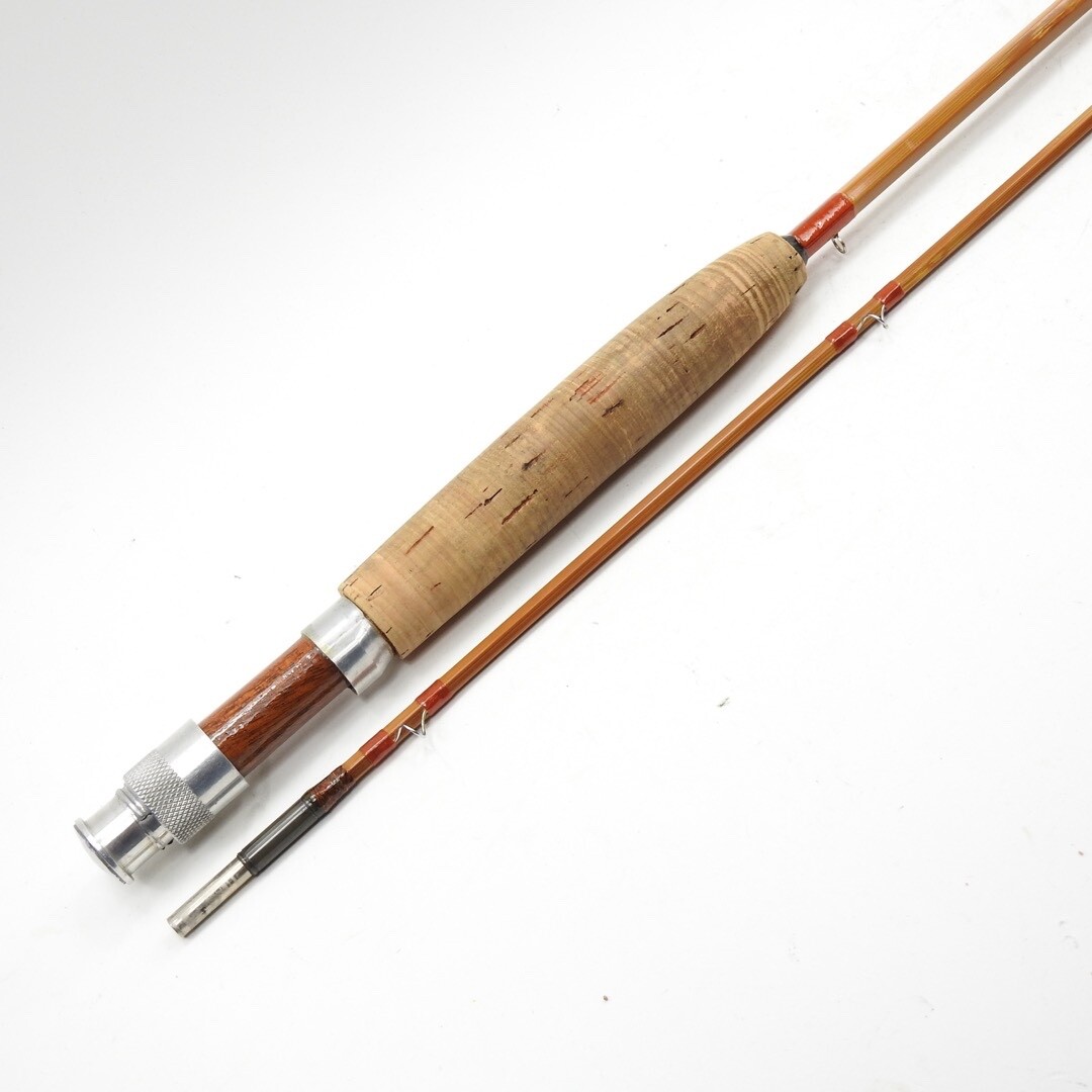 Unmarked Custom-Built Bamboo Fly Fishing Rod. 7’ 9” 6wt.
