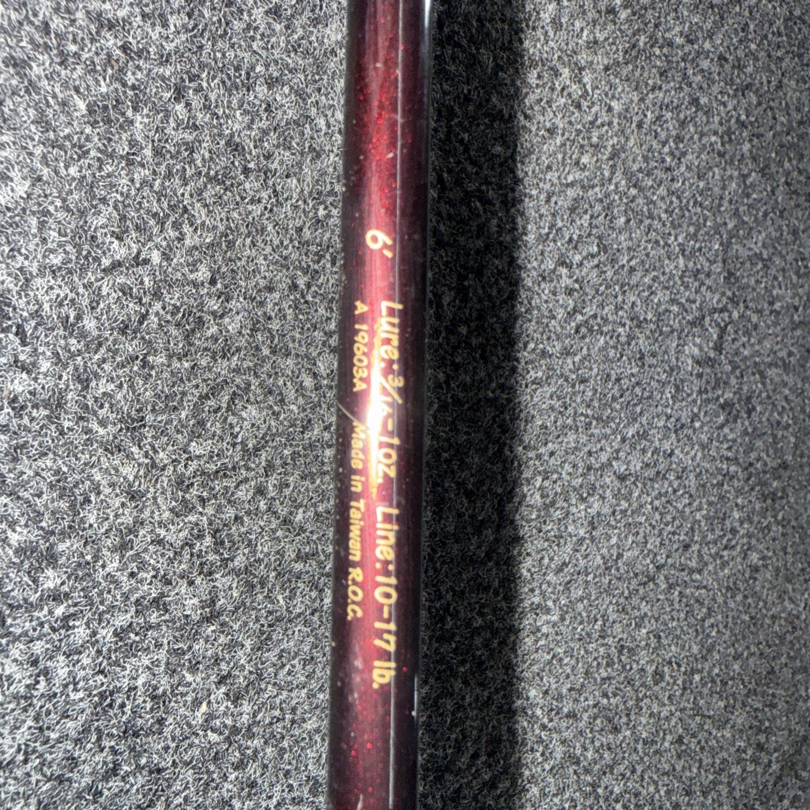 TEAM DAIWA Wormin/Jiggin Power Mesh TD-601-4RB Castng 6′ Rod by Larry Nixon
