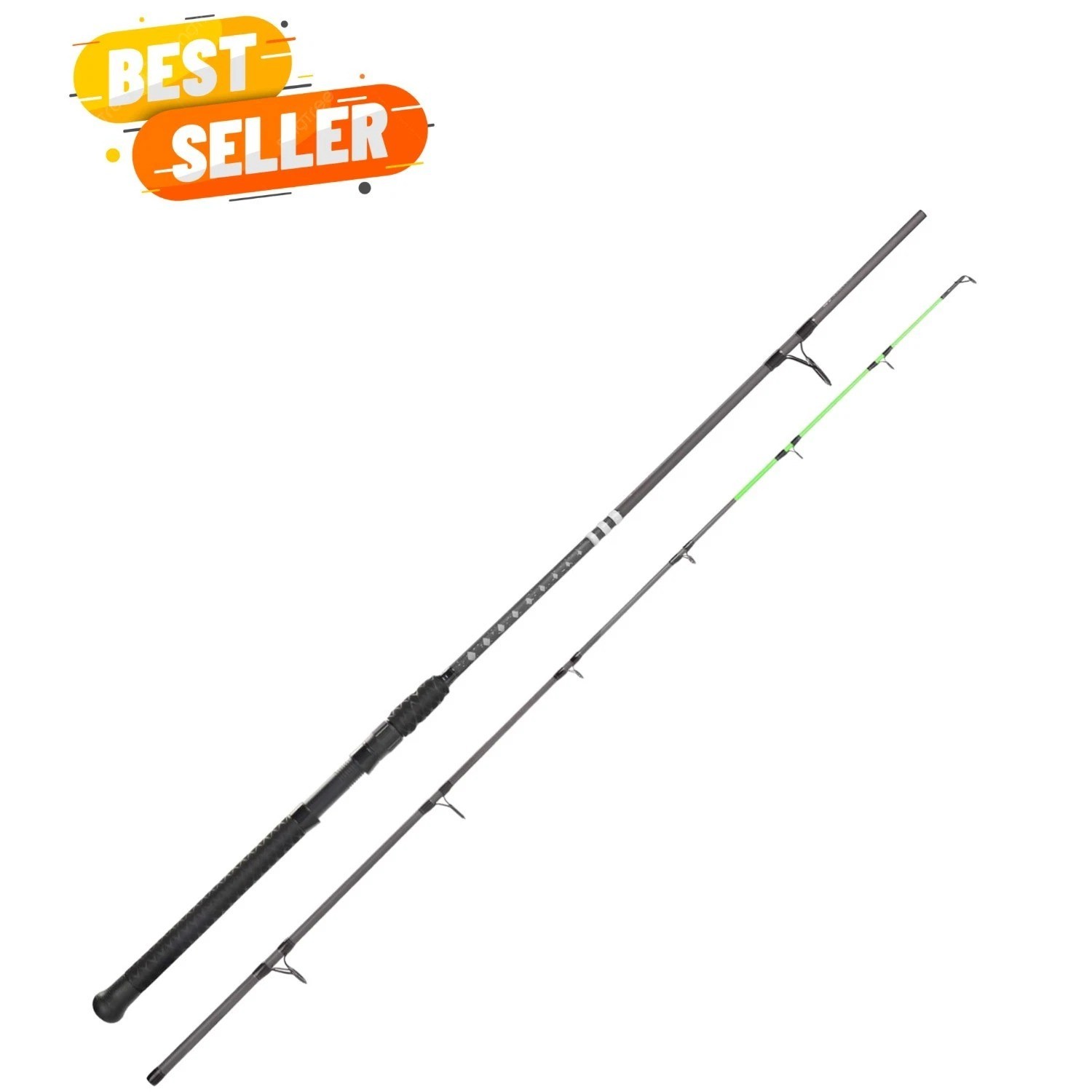 KONG Fishing Rod, Powerful, Lightweight S-Curve Graphite Rod Blanks, Nano Res…