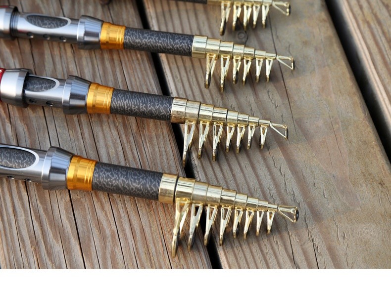 Telescopic Fishing Rod Portable Fishing Gear Suitable For Multiple Fish Species