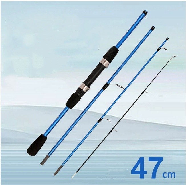 Mini Fishing Rod 4/5 Section 1.8m/2.1mTravel Carbon Casting Weight 5-20g Fast