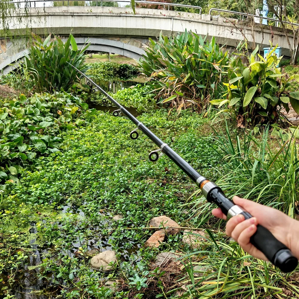 Mini Sea Rod Spinning Fishing Rod Telescopic Fishing Rod 1.5M/2.1M/2.3M Fishing