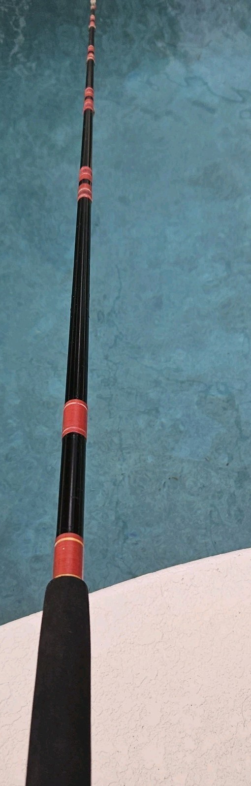 Garcia Trophy Series Rod 2879 Conventional 30-80# Vintage USA 6’6 Roller Tip