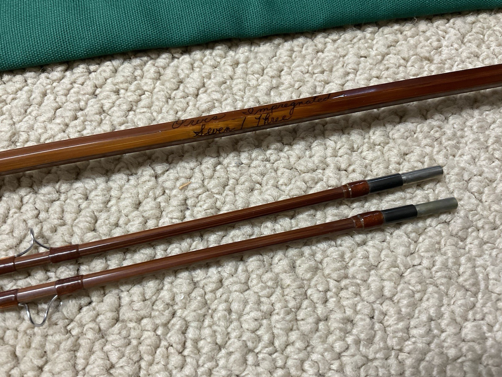 Stunning Vintage Orvis Seven/Three Bamboo Fly Rod 7’ 3wt Spring Creek Rod