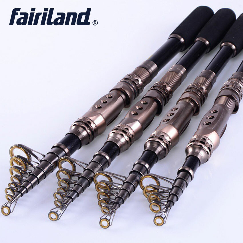 Portable Telescopic Travel Rod H Power Carbon Retractable Handle Fishing Poles