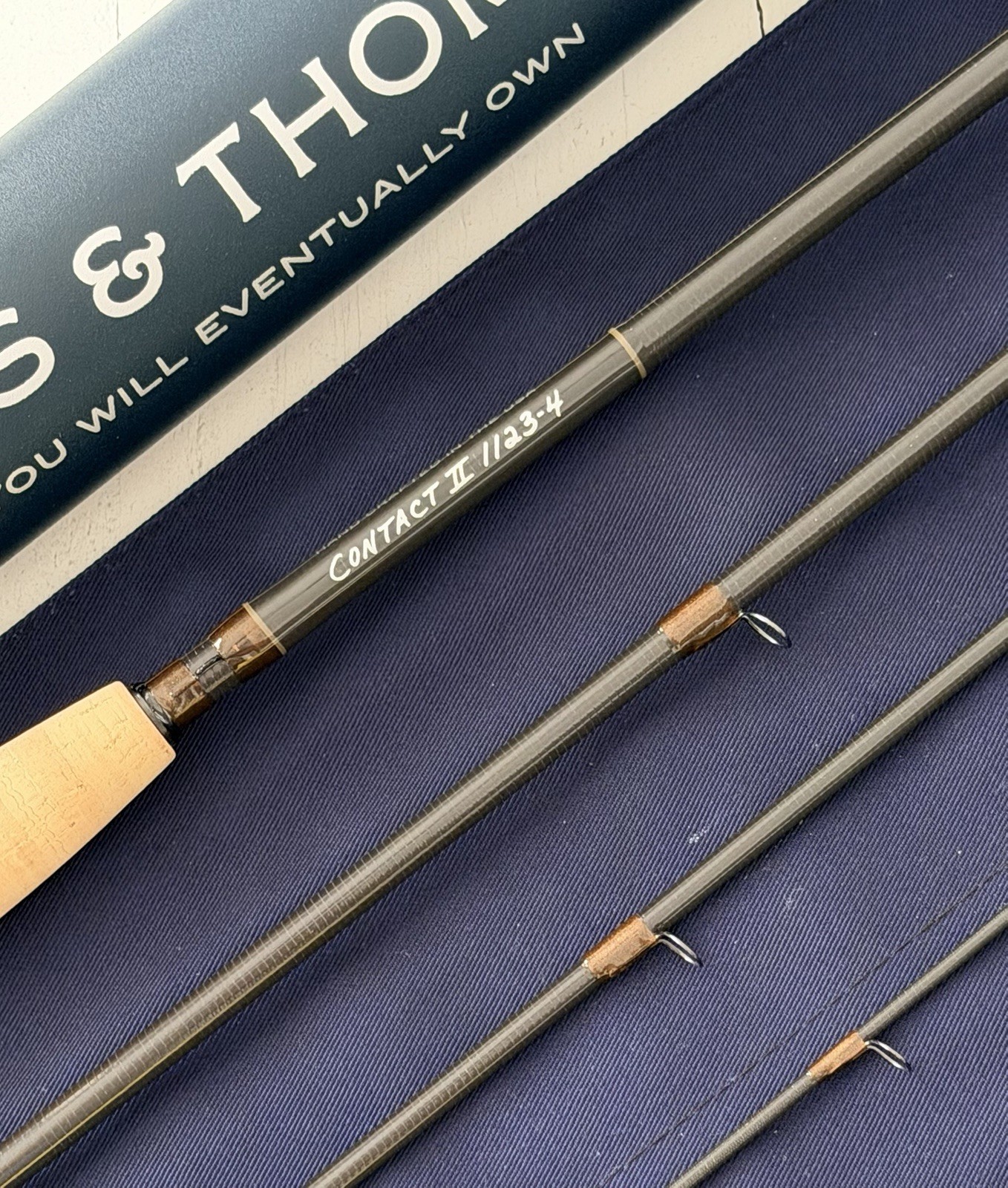** BEAUTIFUL**🔥 Thomas & Thomas CONTACT II 3wt 11’2”in~4pc Fly Rod🔥~LEGENDARY~