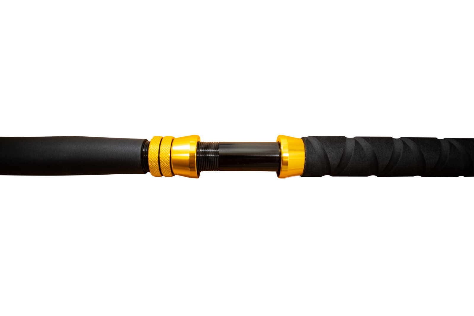 80lb Hollow Rod with Pac Bay Rollers – Straight Rod