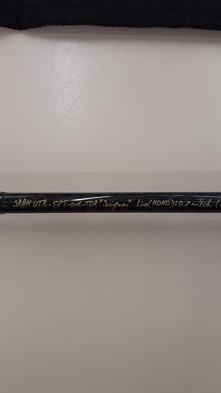 TICT SRAM UTR-58T-ONE-TOR Ajing Rockfish Fishing Rod 5’8″ (48g) 0.8-5g