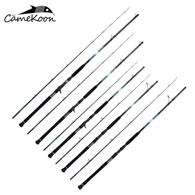 CAMEKOON Offshore Boat Rod for Deep Sea Codfish,Skipjack Tuna,Heavy-Duty Grouper