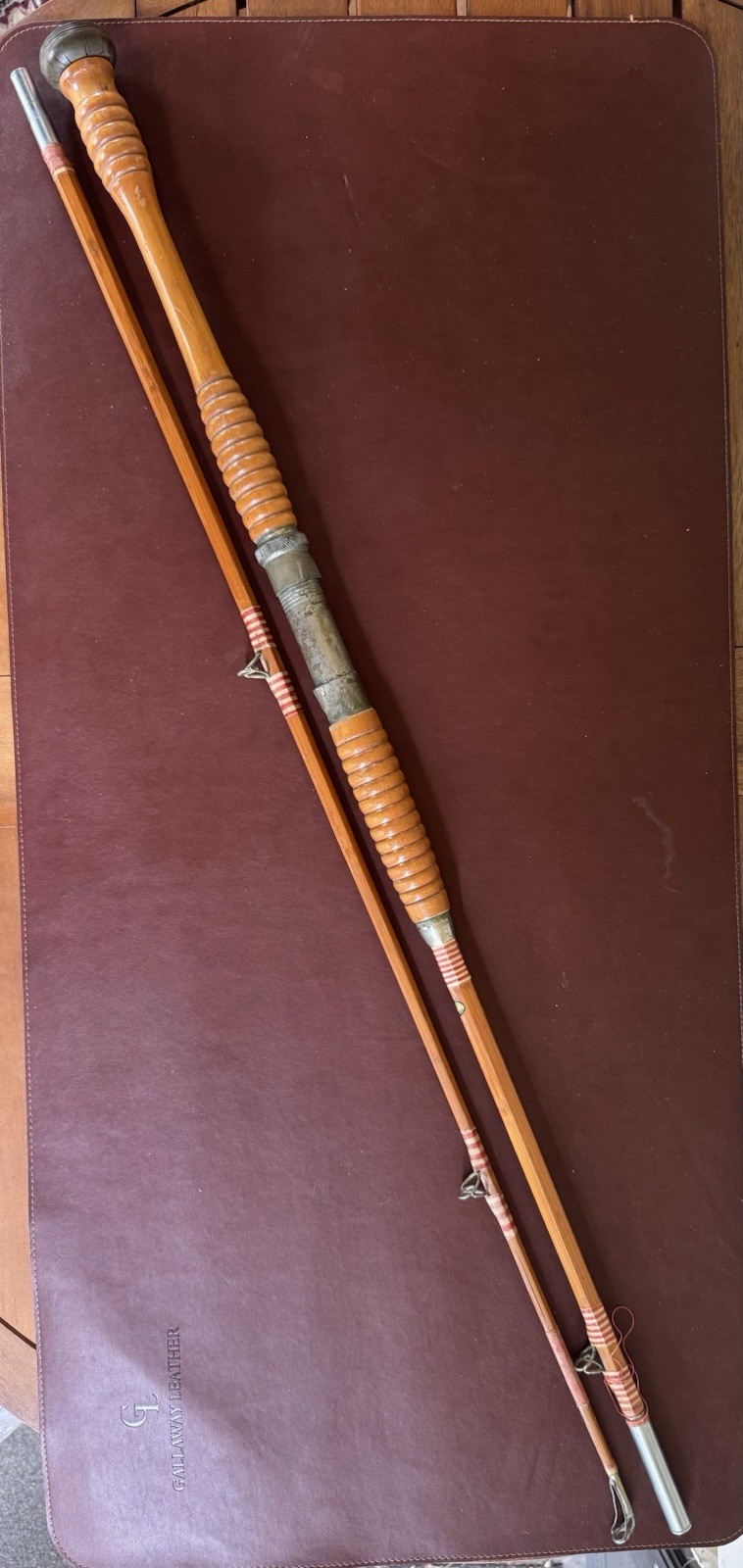 Vintage Montague Dreadnought Genuine Tonkin 6 ft Boat Fishing Rod – Two Piece