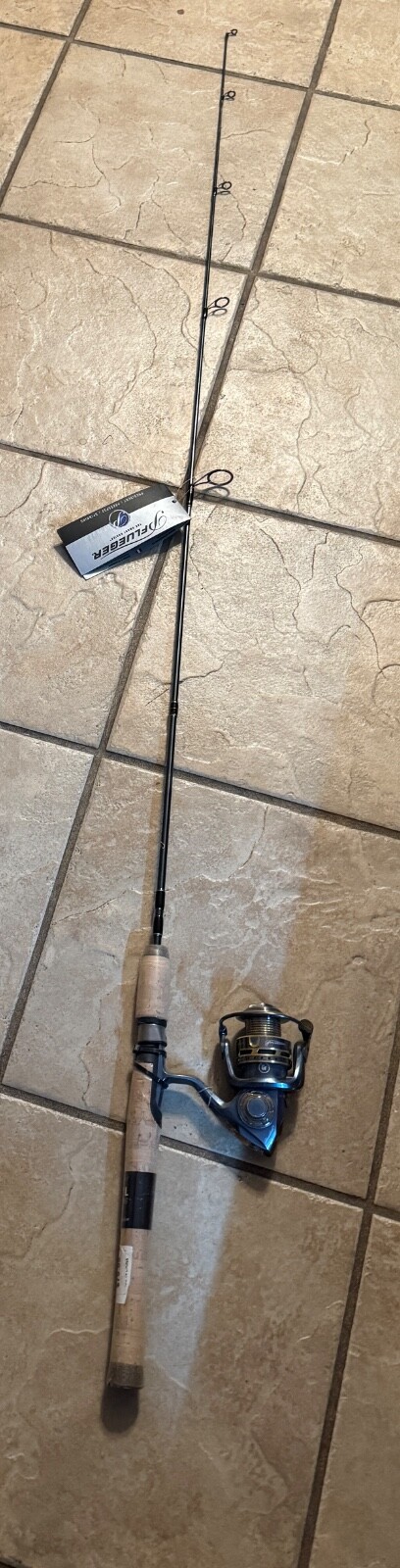 PFlueger President Pressp 30 Spinning Fishing Pole NO REEL HANDLE 58 Inch