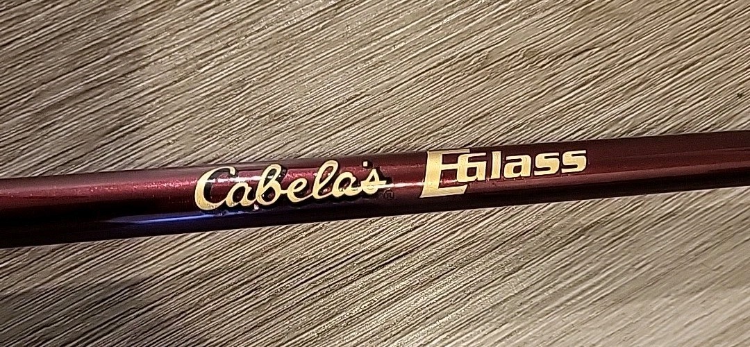 Cabela’s • E-Glass • EGC802MH • 8ft • 2Pc • Med-Hvy Duty • Fishing Rod • Exc!