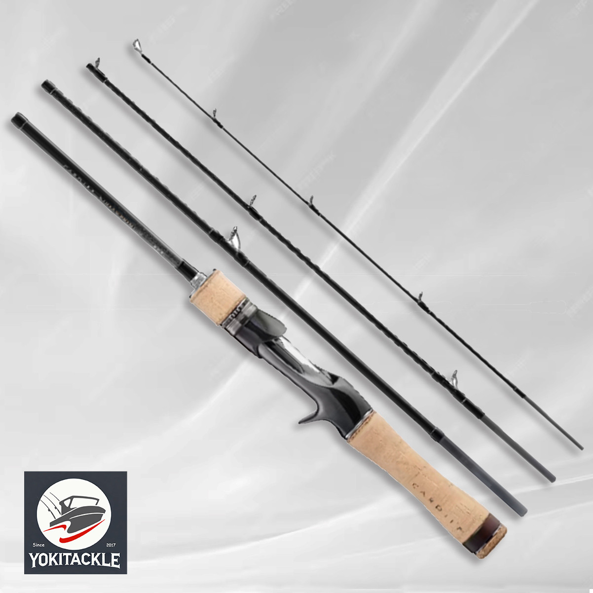 Shimano 24 CARDIFF STREAM PREMIUM B48UL-G/4 Baitcasting Rod for Trout