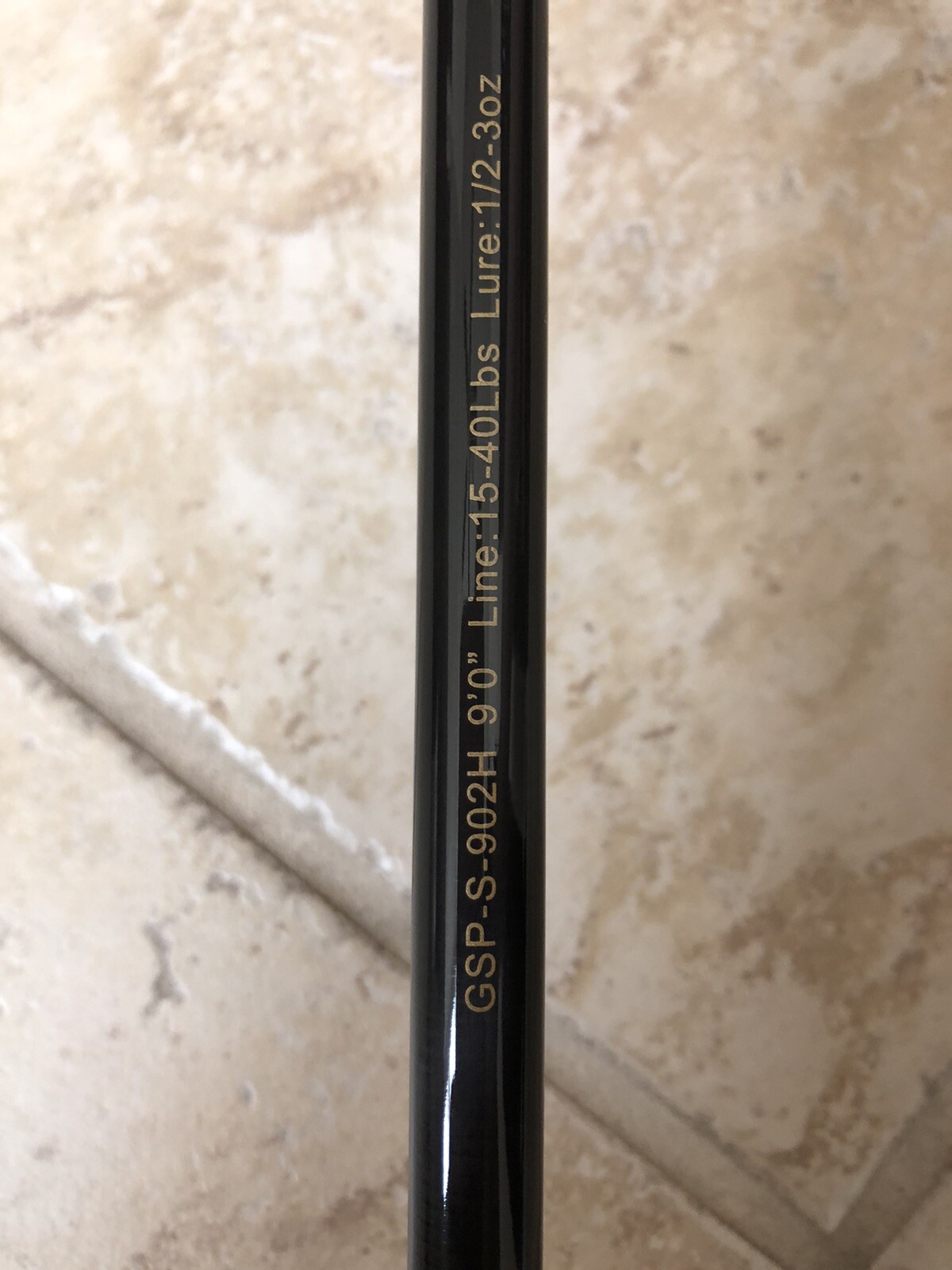 Okuma Guide Select Pro Spinning Rod 9’0” 2pc Heavy 1/2-3oz 15-40lb Wgt 6.7oz NEW