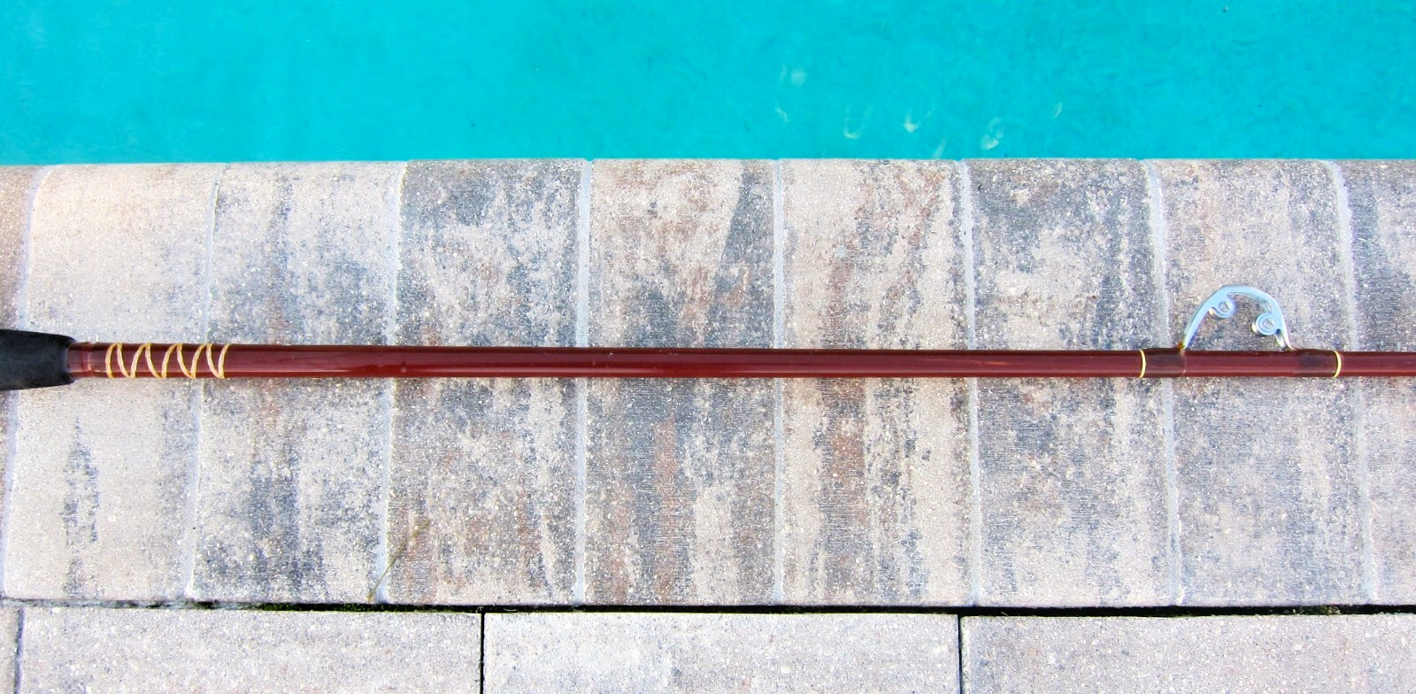 Vintage FENWICK FENGLASS FS86HRC 2-pc Trolling/Mooching Rod: 8’6″ 18-30lb – NICE