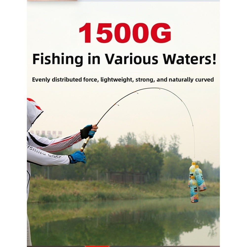 Ultralight Carbon Fiber Telescopic Fishing Rod Light Weight for Trout Stream