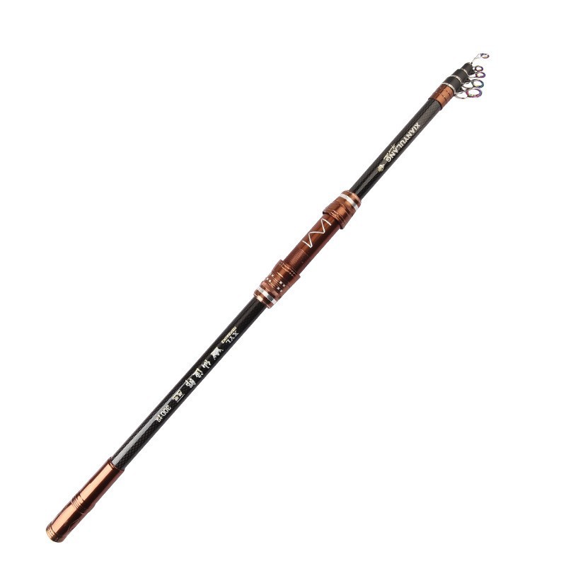 Telescopic Fishing Rod Carbon Fiber Spinning Rod Travel Fast Sensitivity Pole