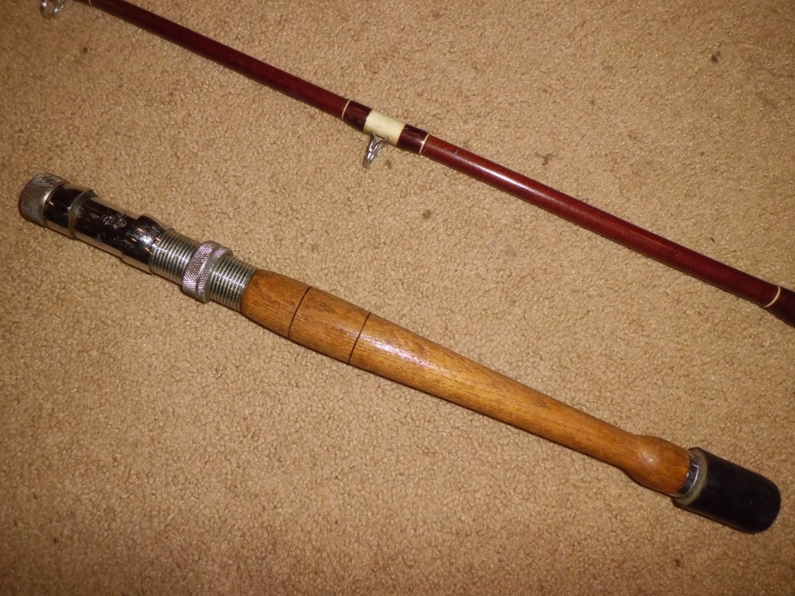 Vintage Silaflex M50GR Conventional Boat 6’8″ Rod made in USA- 50 lb test