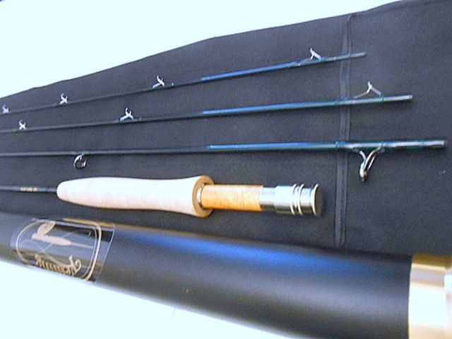 E.L. KEULING ROD CO 7’7″ 3/ 4 WT. UP-LOCKING 4PC CARBON FIBER FLY ROD 2026 USA