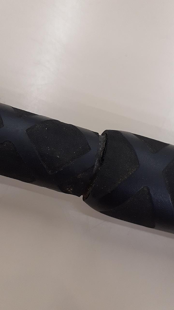 Valleyhill Snakehead Bass Rod 2-Piece, 10-11in, Cracked Guides, Used