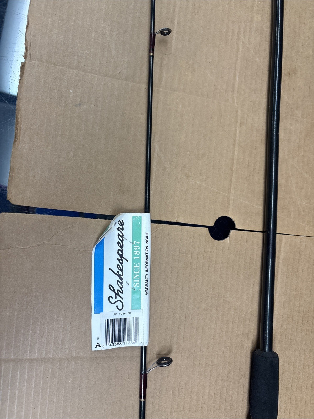 Shakespeare Pro Touch SP 1066-2M 6’6 Fishing Rod 2 Piece NOS