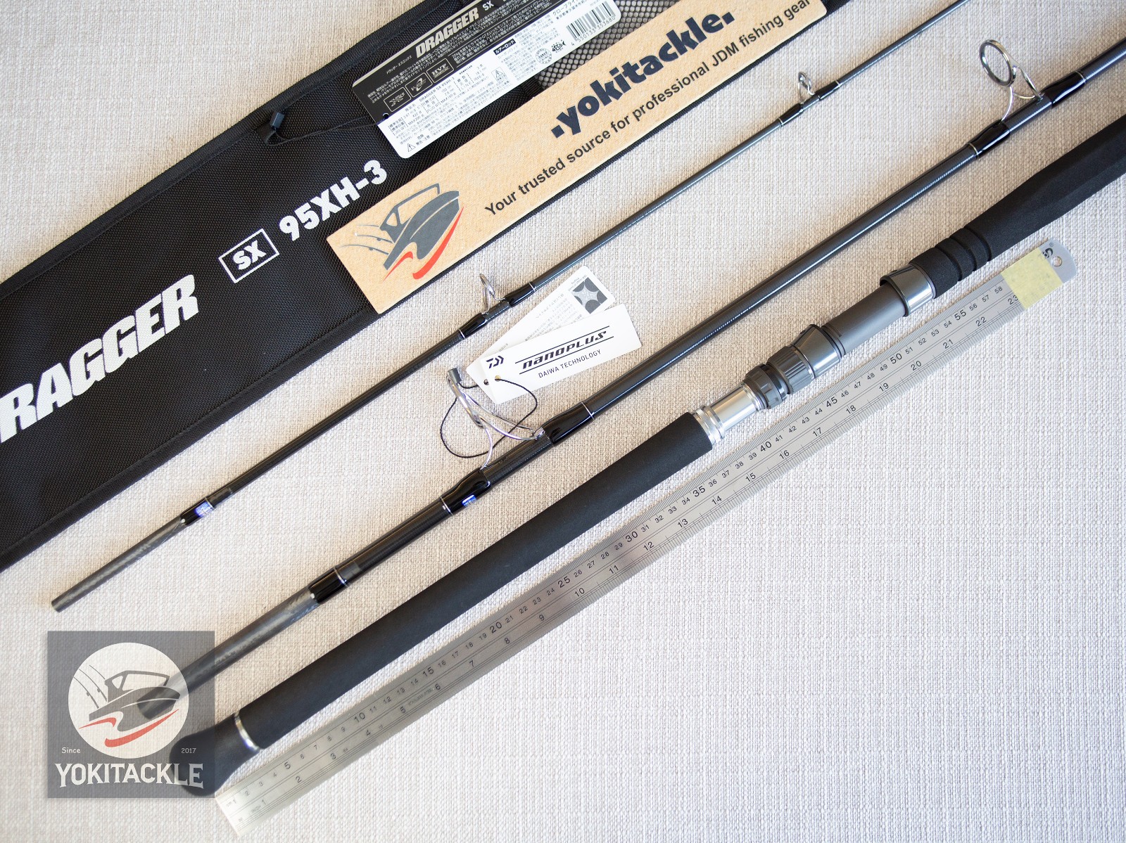 Daiwa DRAGGER SX 95XH-3 3pc Spinning Rod JDM From JAPAN