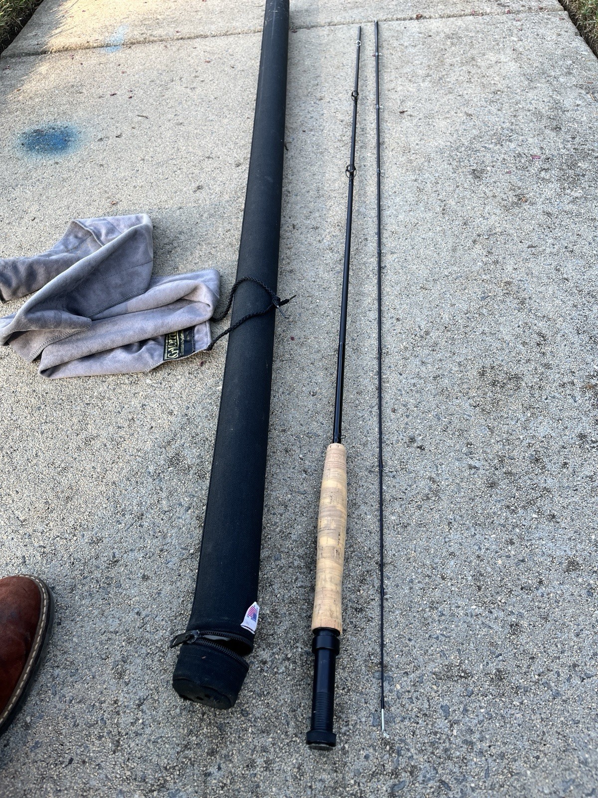RARE G Loomis GL3 USA FR 1025 Casting 2 Piece Rod 8’6″ #5 Line With Case