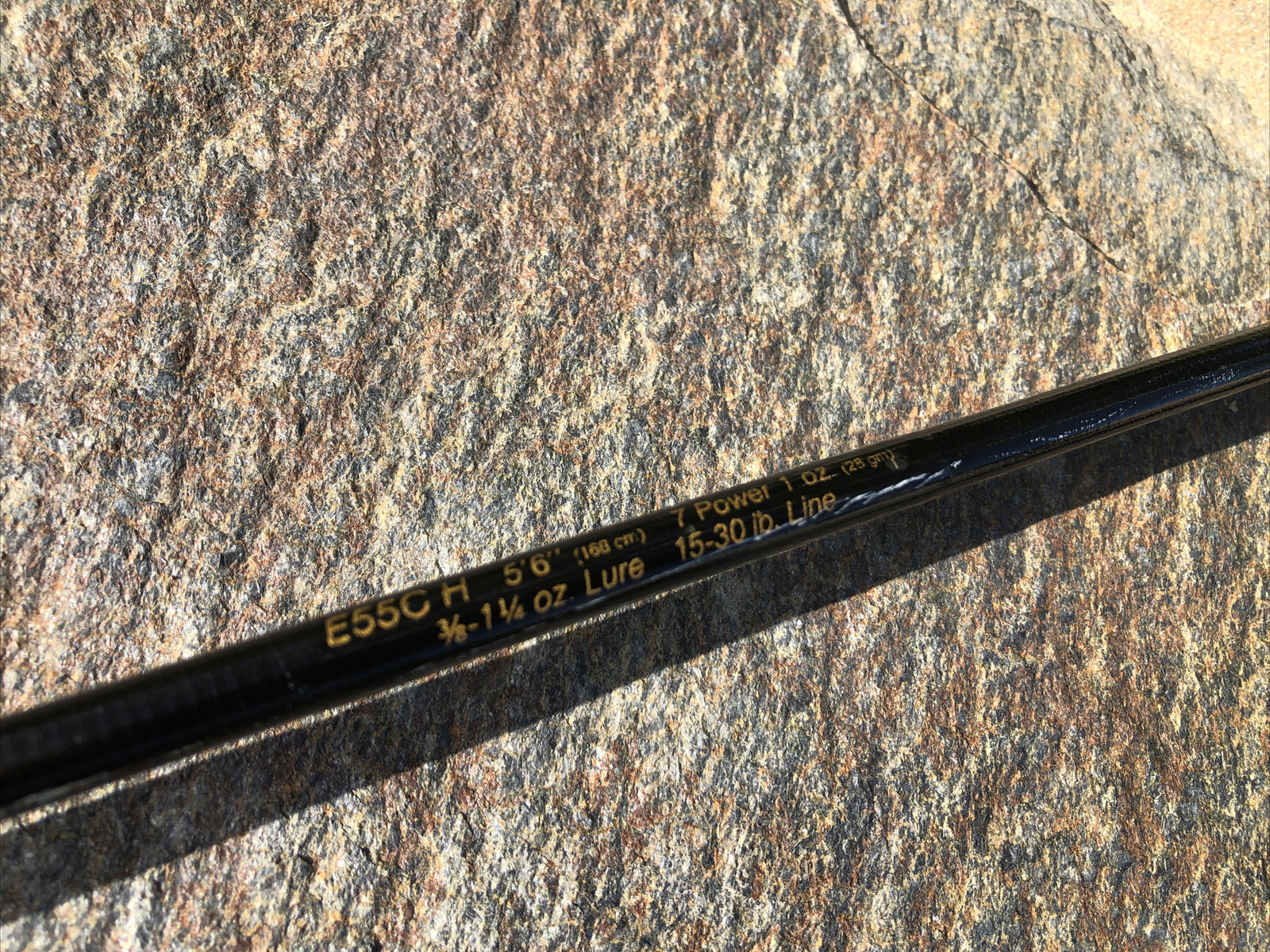 Fenwick USA EAGLE GRAPHITE E55CH 5 1/2′ SEVEN POWER 15-30Lb Casting Rod #R2
