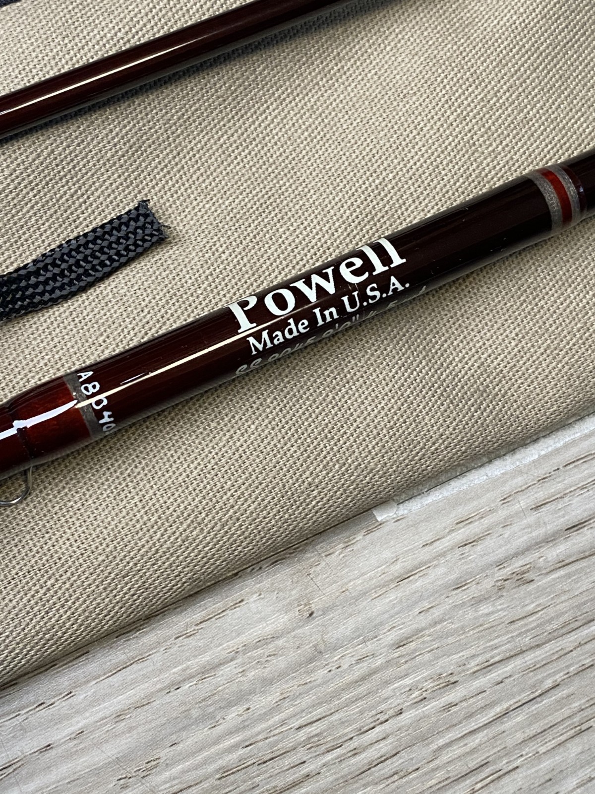 [Near Mint] Powell SS9045 9’0” 4-5wt Fly rod w/Sock and Tube