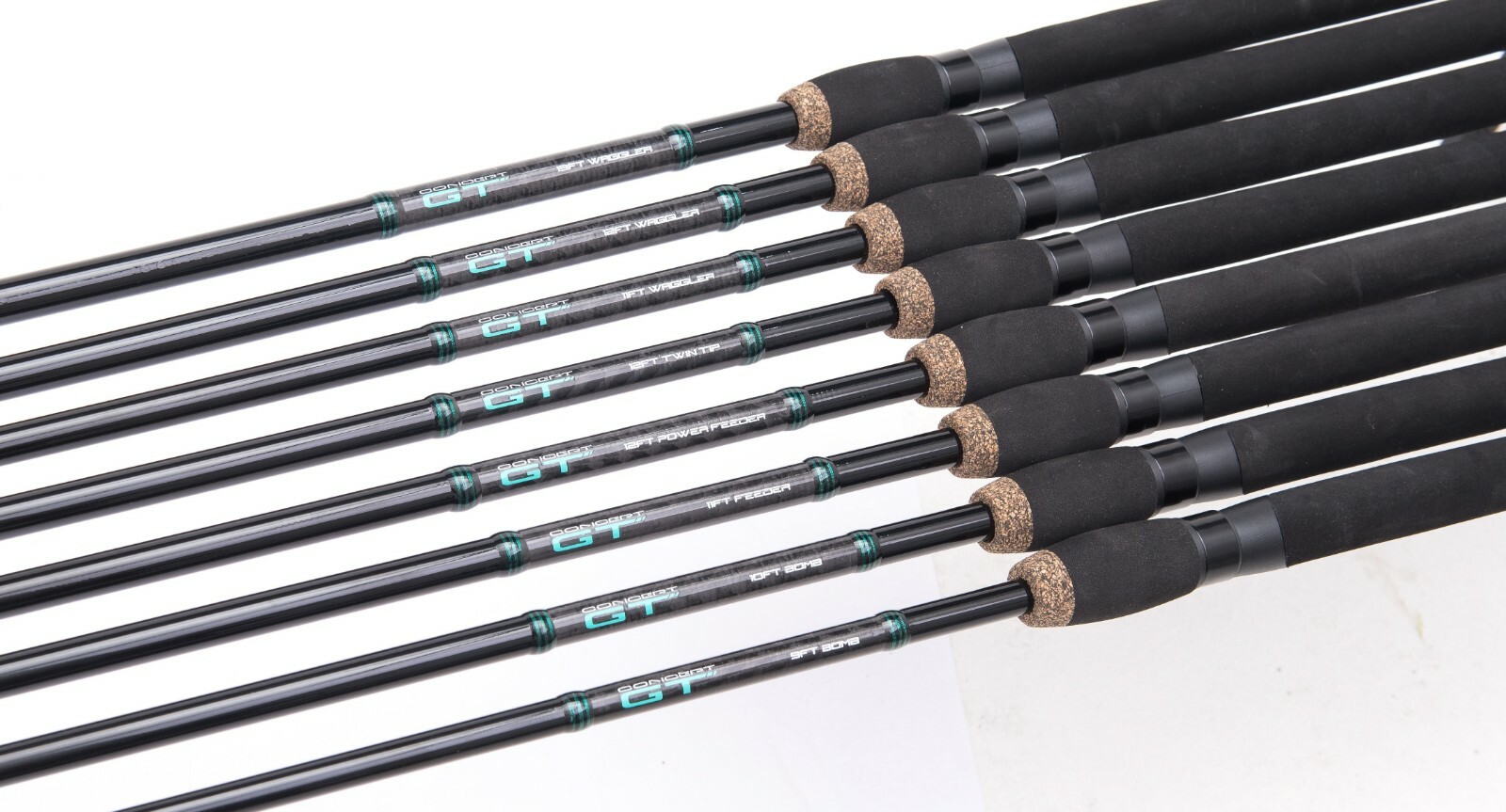 Leeda Concept GT Fishing Rods Cork/EVA Handle Carp/Coarse All Sizes Available
