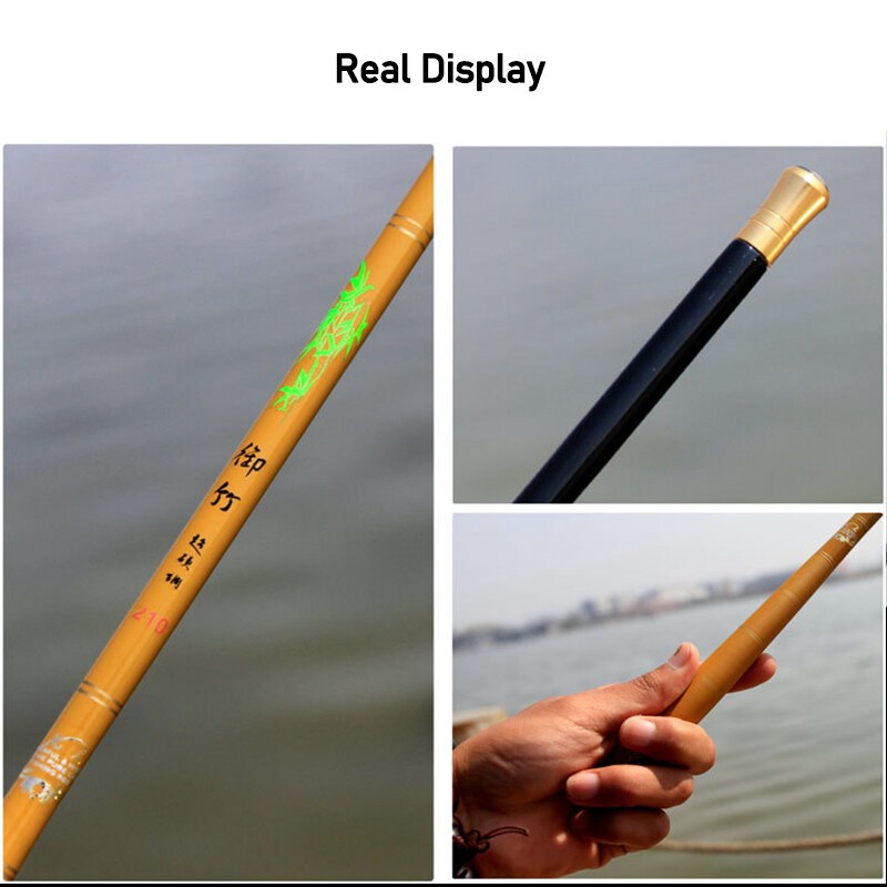 1.8m-3.6m Telescopic Fishing Rod Carbon Fiber Ultra Light Fishing Pole Portable