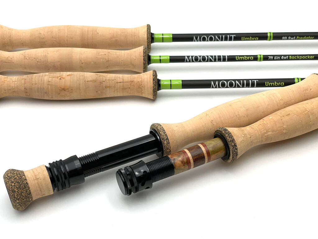 Moonlit Umbra Graphite 9′ 9wt Fly Rod (Premium Performance ) Adaptive Fast