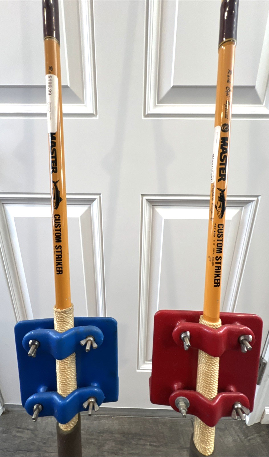 Big Game Graphite Saltwater Fishing Rods Roller Tip Master Custom Striker 80 lb