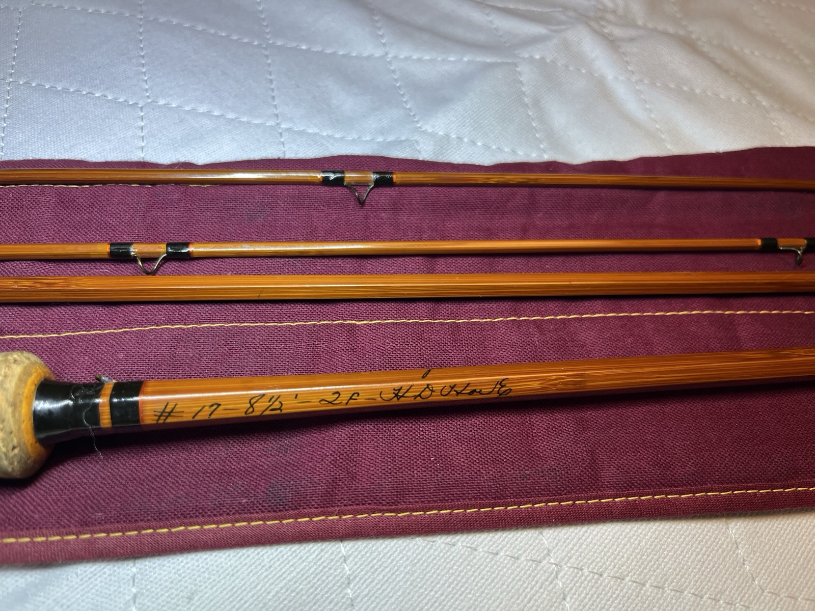 Blow Your Mind Condition – Heddon No. 17 Fly Rod – 8.5ft, 4pc, 2F, 4-1/2 Weight