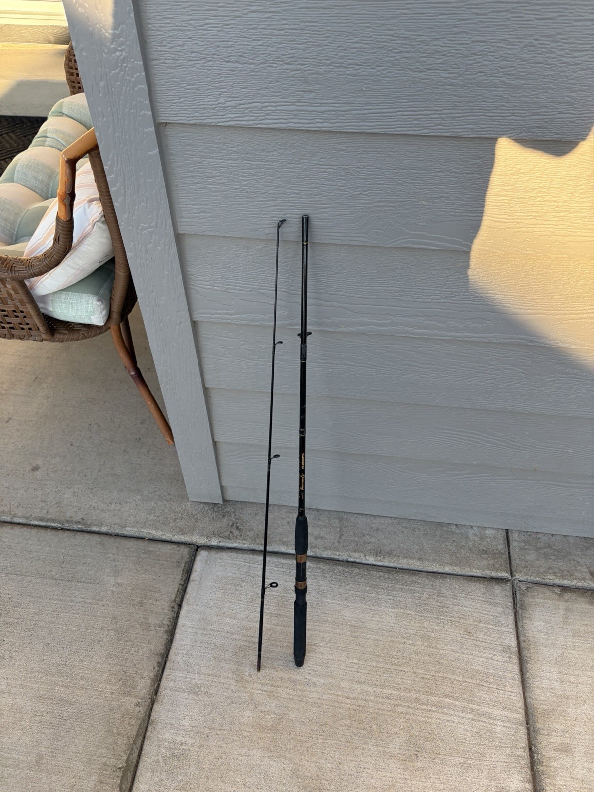 SHIMANO SPINNING Fishing ROD FX-2602 6’0” TWO-PIECE 6-15Lb.