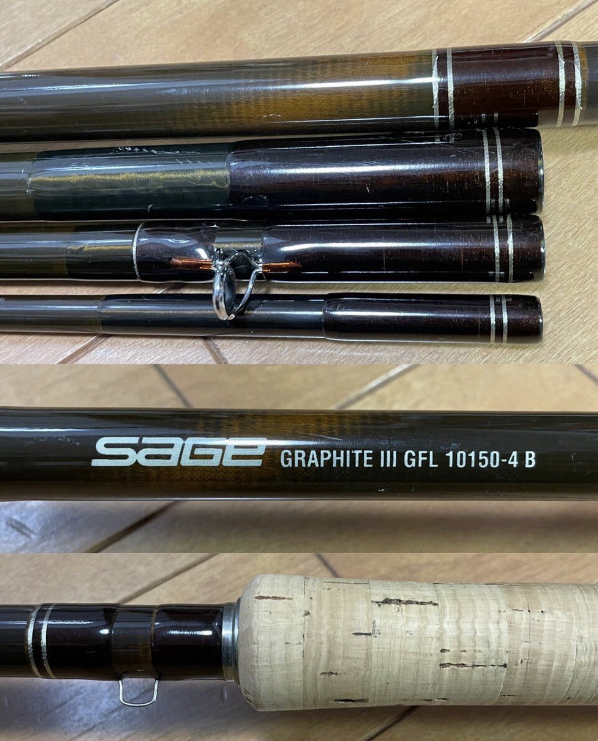 Sage 3 GFL 10150-4B 15’0 #10 4pc Fly Rod Free shipping DDP