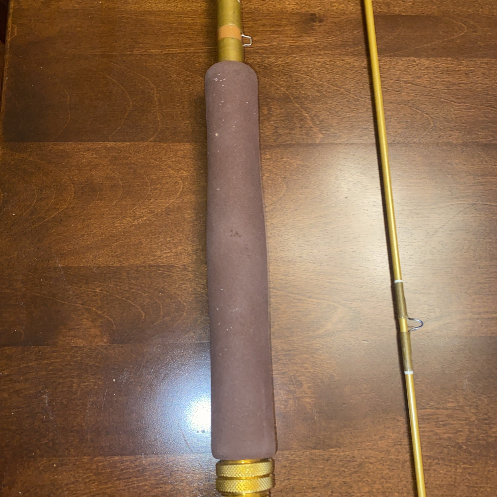 Vintage 8-foot Fly Fishing Rod By BMA. Custom Built In Korea. MINT
