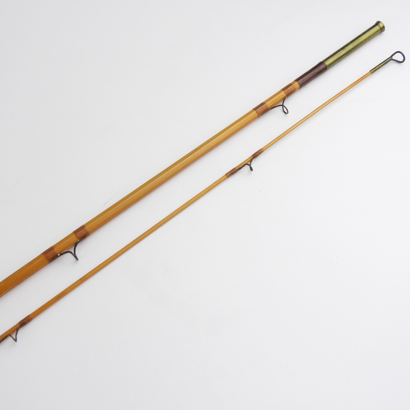 Phil Baldacchino Kettle Creek Tackle Bamboo Fly Rod. 7’ 6”. 4-5wt. W/ Tube.