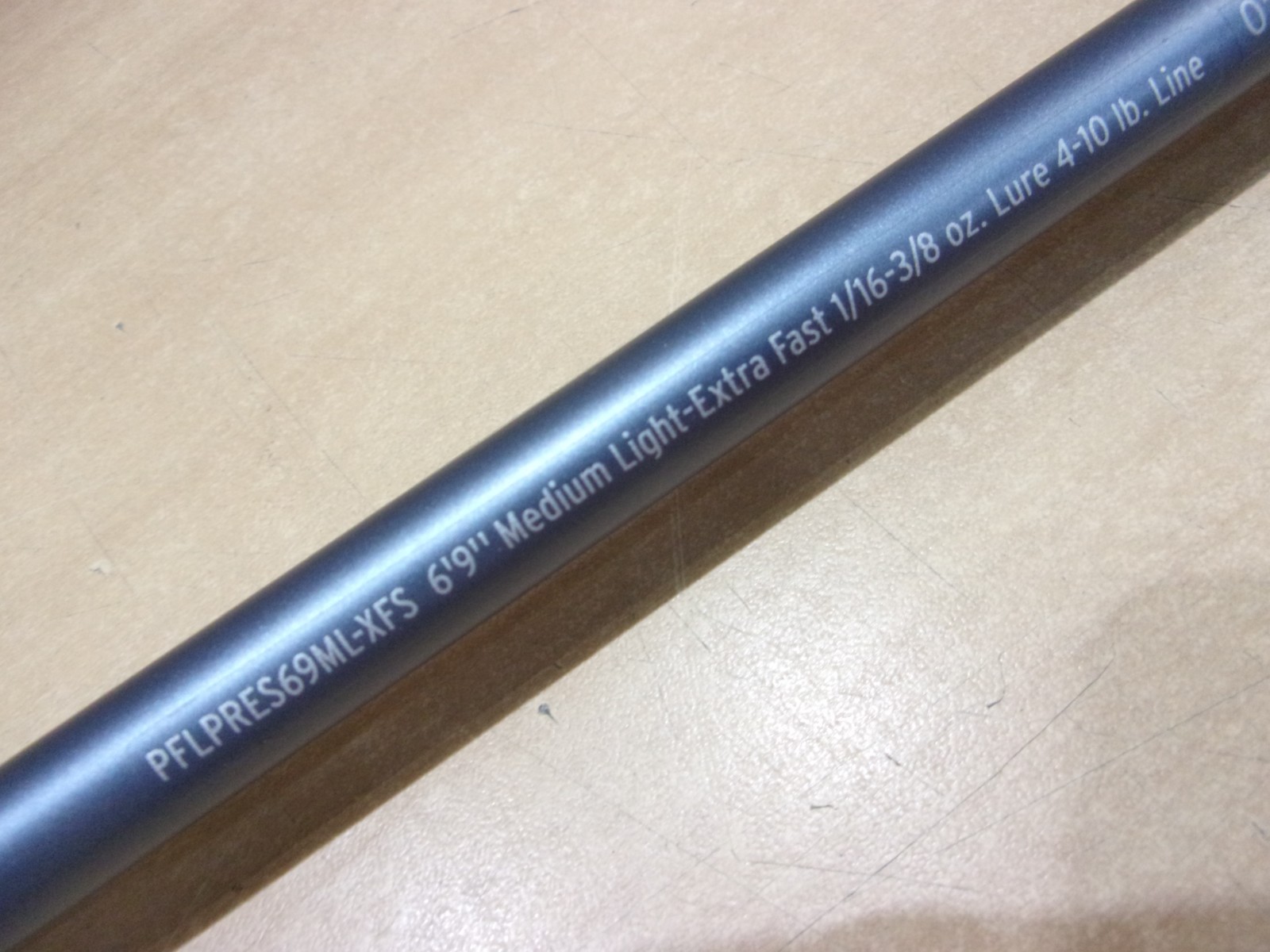 PFLUEGER PRESIDENT SPINNING ROD 6 foot 9 inch length Medium Light power