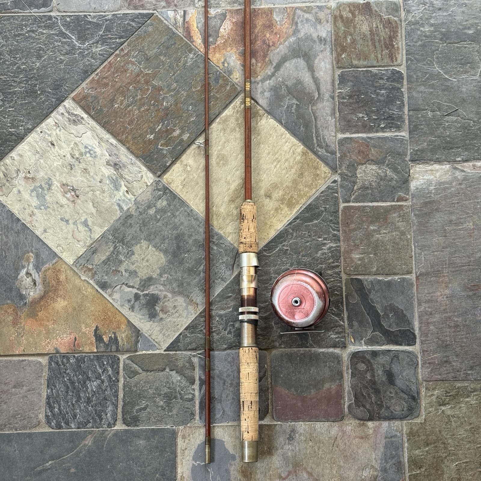Vintage WRIGHT & McGILL 7’ Fly Rod And Reel Made In USA