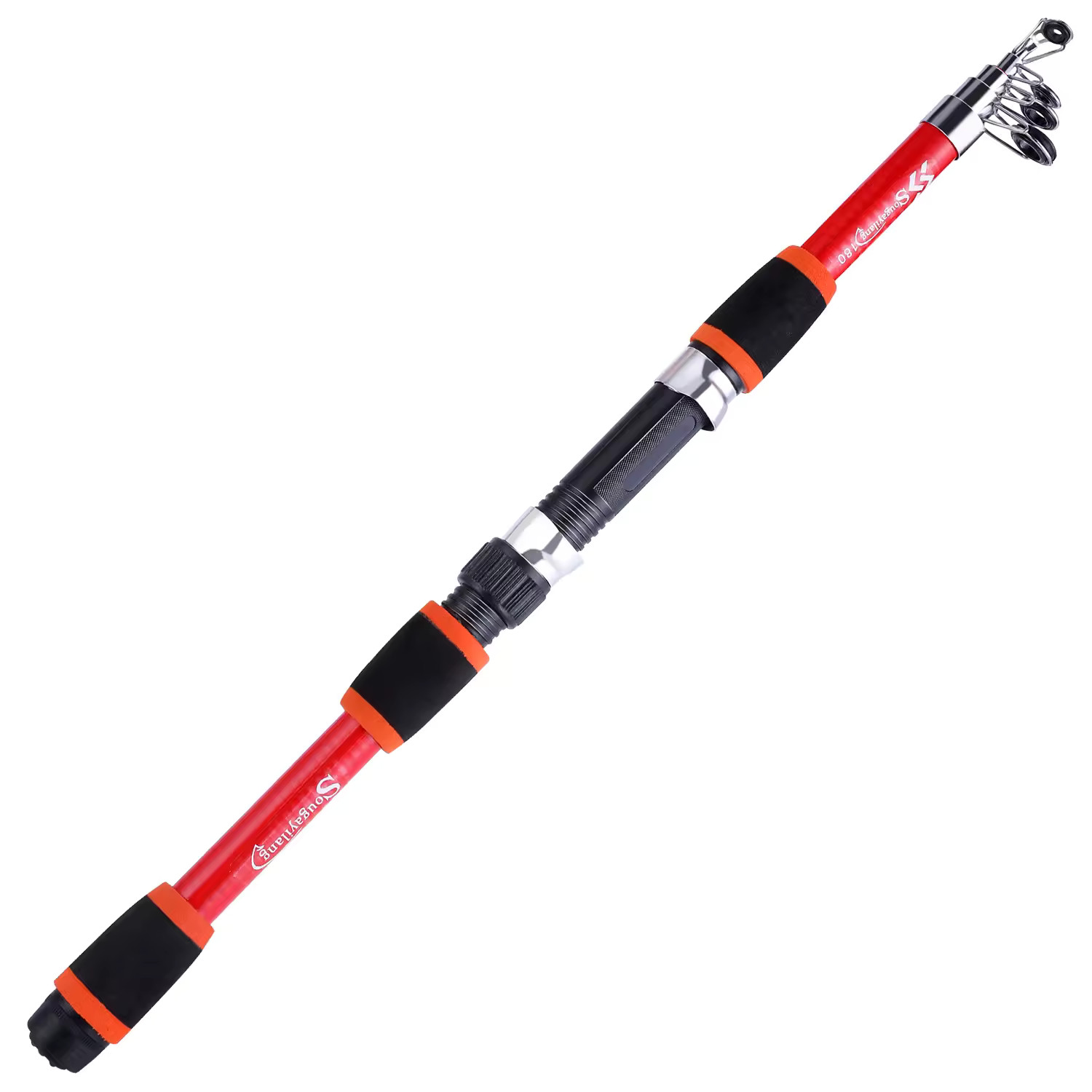 Sougayilang 1.8m Spinning Fishing Rod M Power Children Fishing Rod Telescopic Ro