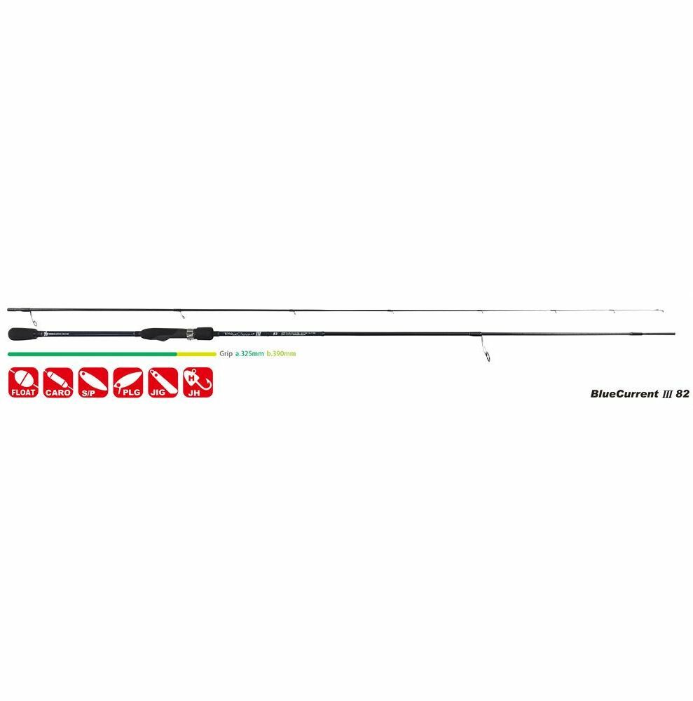 YAMAGA Blanks Blue Current III 82 Spinning Rod