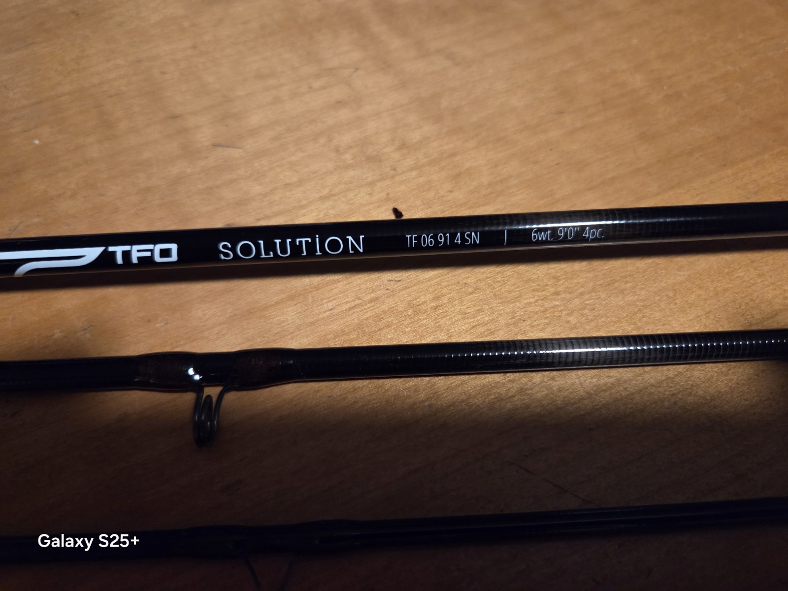TFO Solution Fly Rod 9ft 6wt 4pc Fighting Butt New