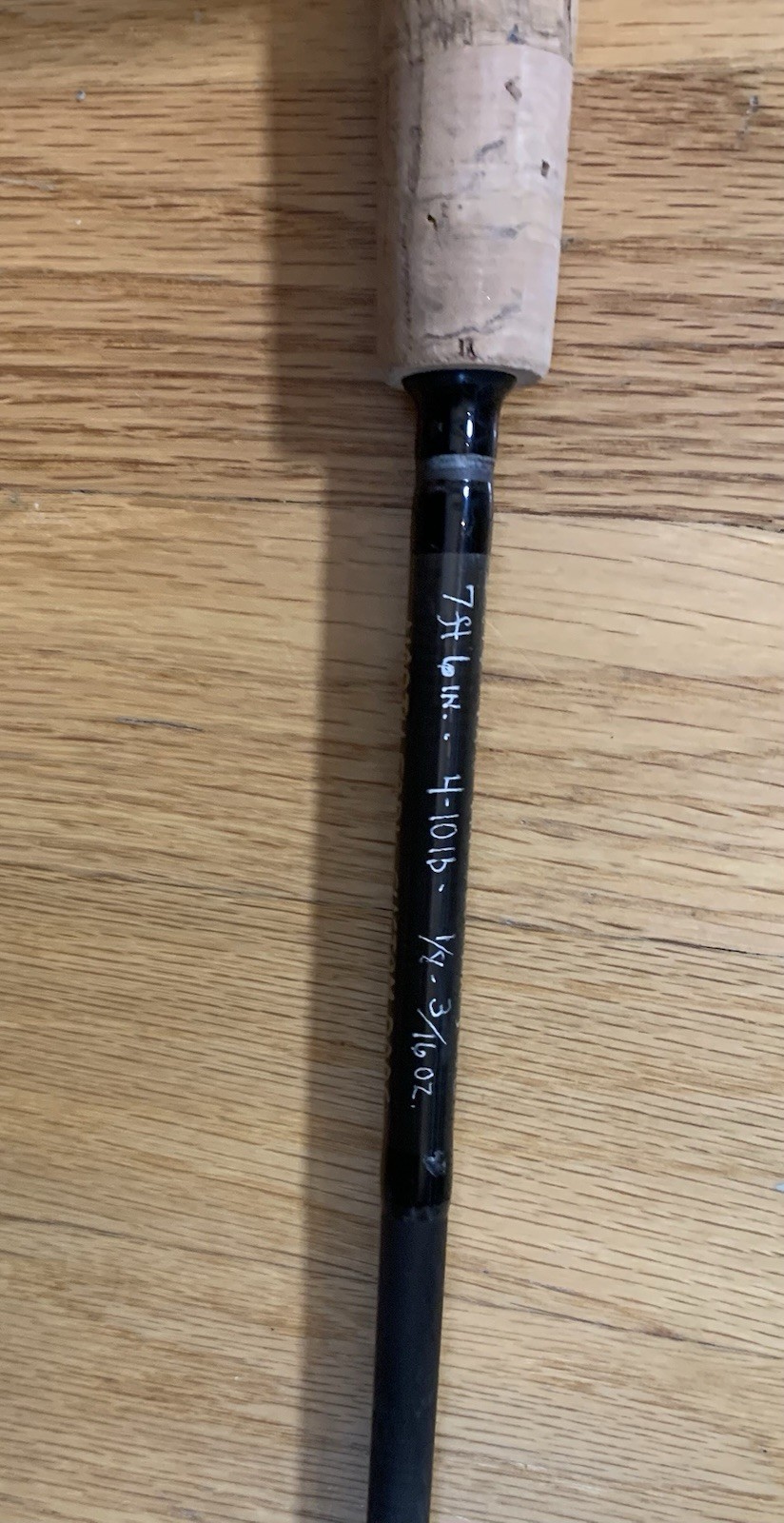 DS760-1 HM-Finess-EX-Fast North Fork Custom Rods 7ft 6in Fishing Post G Loomis
