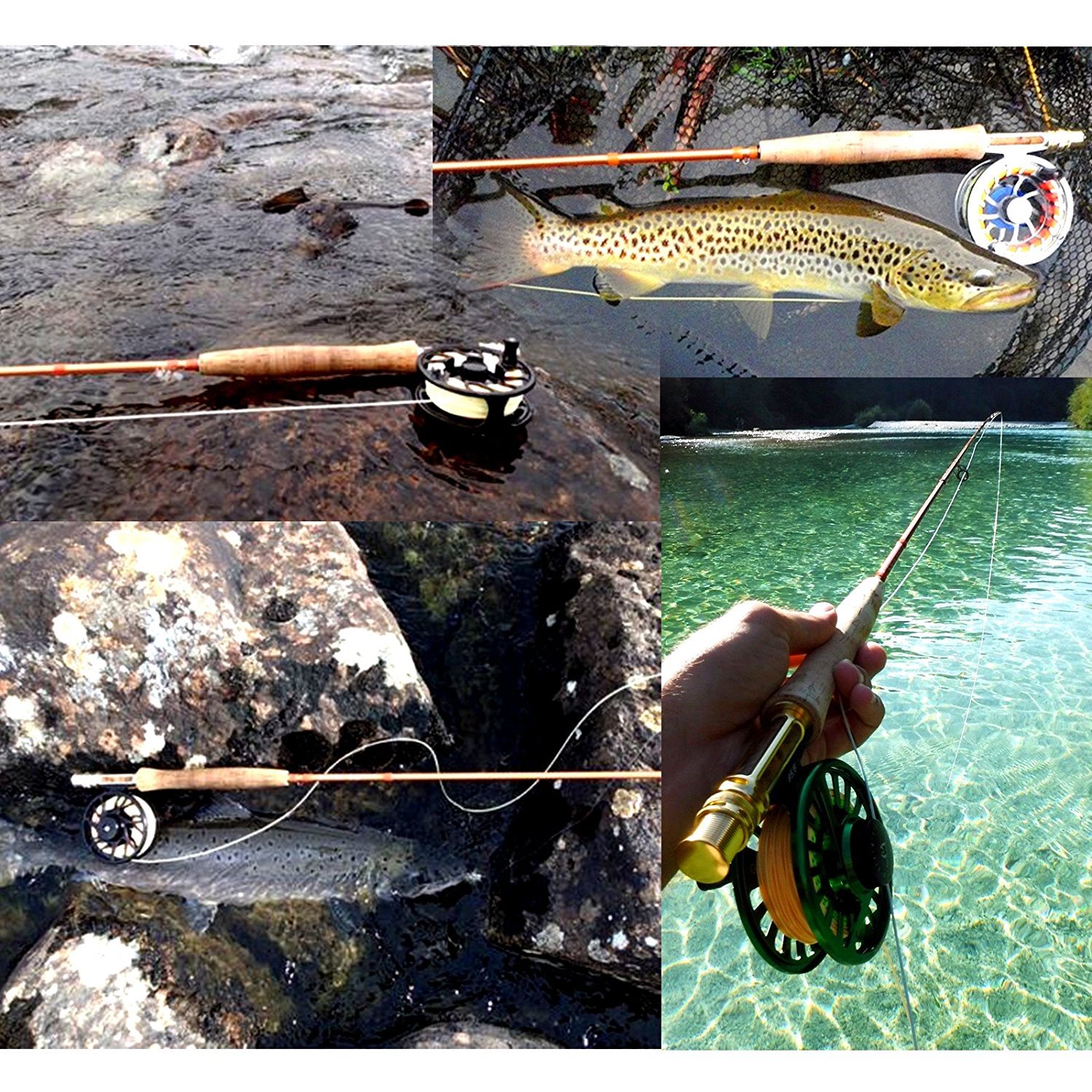 Maxcatch Skyhigh Gold Fly Fishing Rod 9ft 5/6/8wt IM12 Toray Carbon Tip Flex9.5