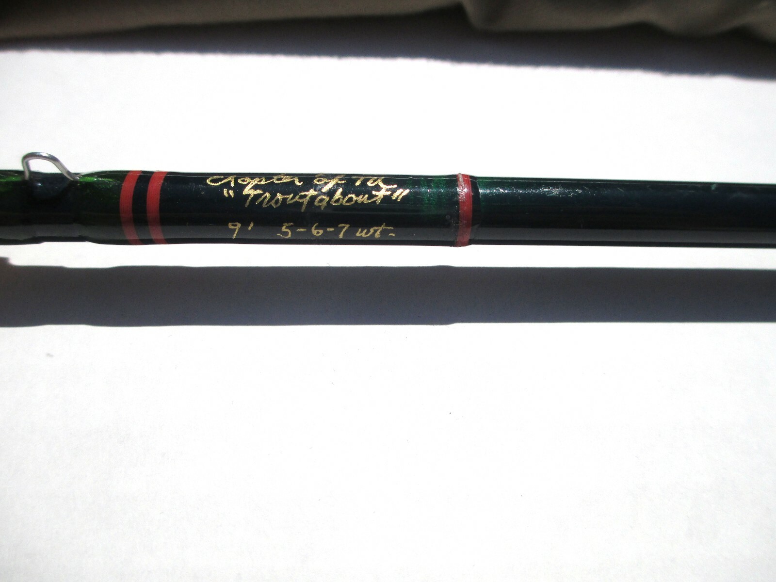 Rare Custom Big River Fly Fishing Rod Custom 2 Piece 5-6-7 Weight 9′ w Tube NICE