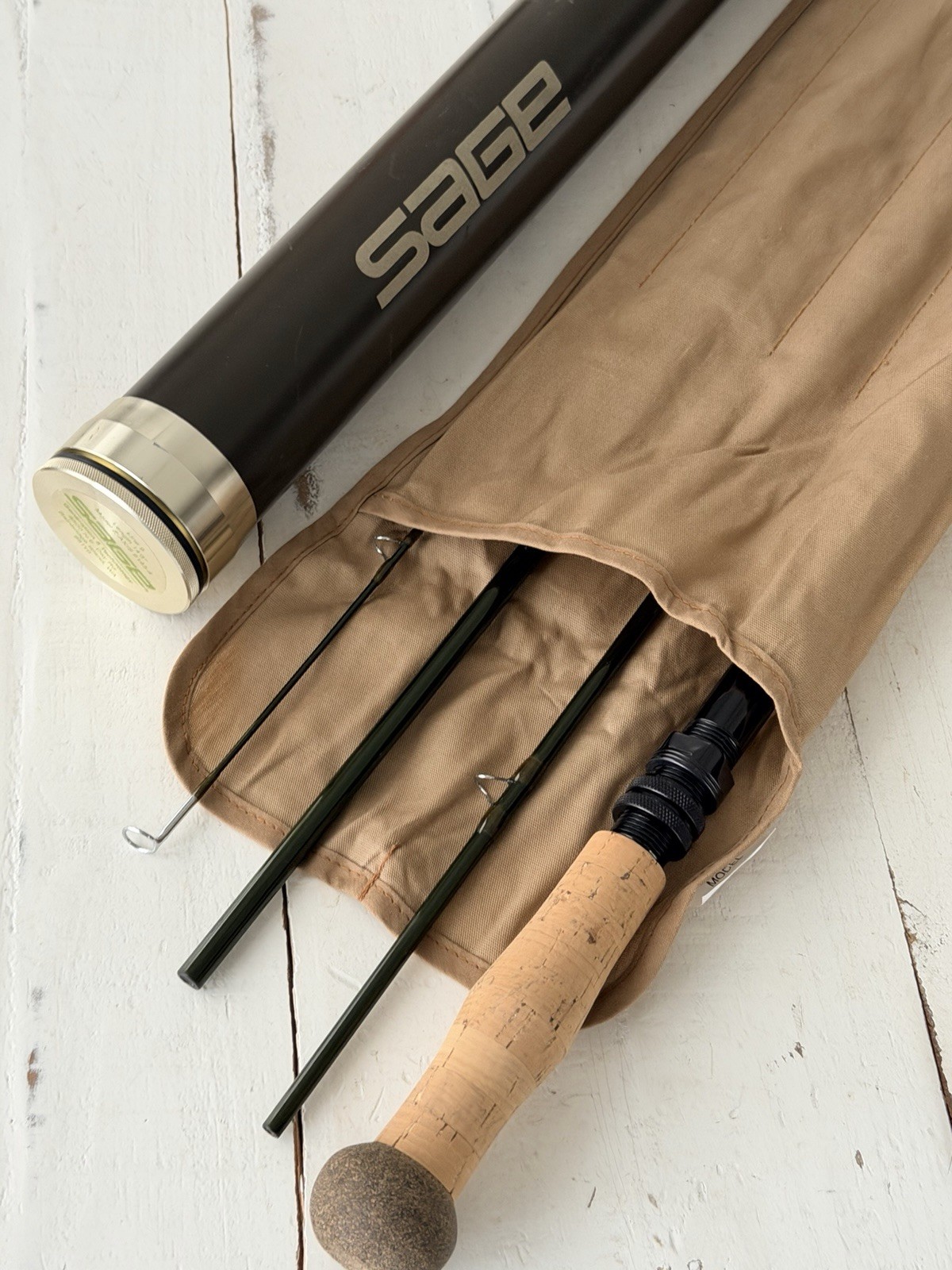 **BEAUTIFUL** 🔥 SAGE Z-Axis SPEY 9wt 14’3”in~4pc FlyRod!! ~LEGENDARY~ 🔥