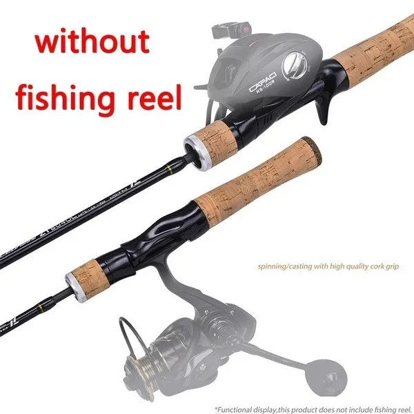 1.65M-1.8M fresh water fishing pole Carbon Fiber Ultralight Fishing Rod Fast Tro