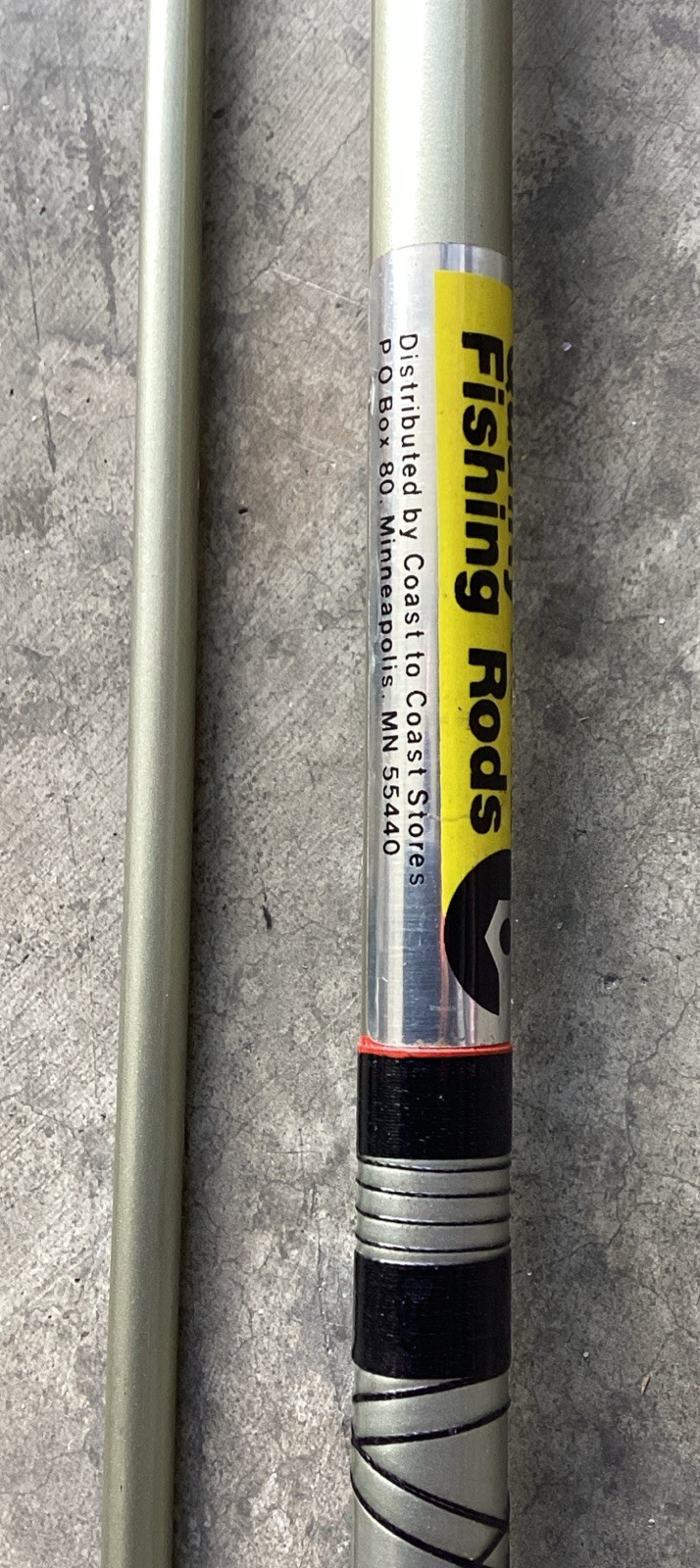 8’3” Vintage Coast To Coast Stores Fly Rod Quality Fishing Rods