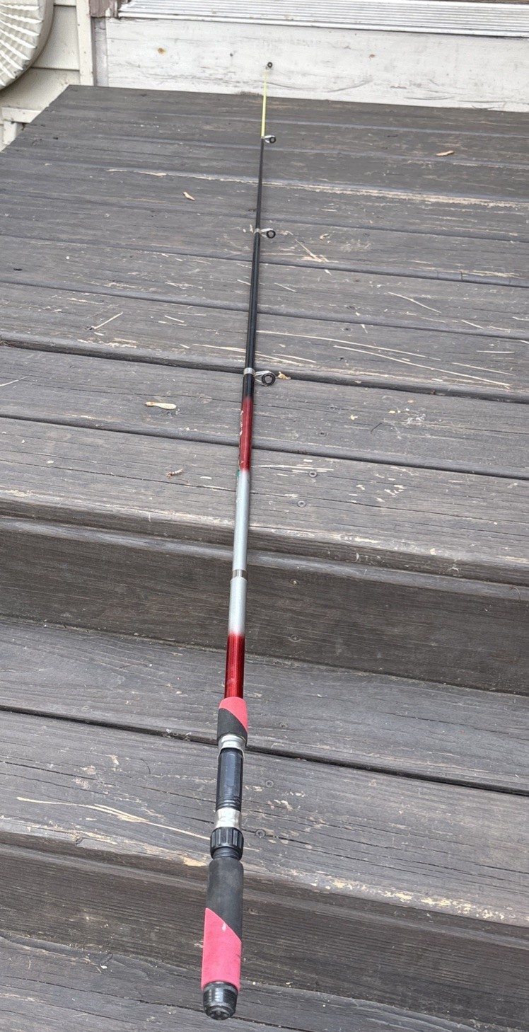 PORTABLE TELESCOPIC FISHING ROD